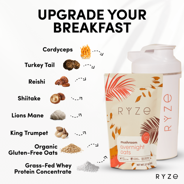 Morning Ritual (Mushroom Overnight Oats + Mushroom Coffee) - Image 5