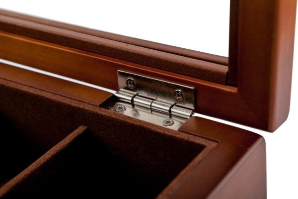 Brown Beech Wood Watch Display Box Organizer with 5. 8. 10 and 12 Slots - Image 11