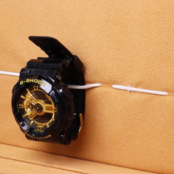 Black and Silver Wristwatches Metal Suitcase Storage Box - Image 7