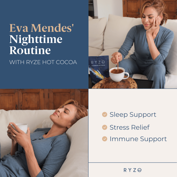 RYZE Hot Cocoa - with 6 Sleep Superfoods to Help Fall Asleep and Stay Asleep - Image 2