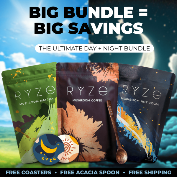 RYZE Ultimate Bundle (Coffee + Matcha + Cocoa) - Image 2